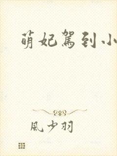 萌妃驾到小说