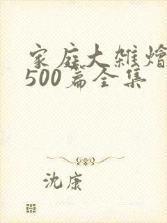 家庭大杂烩小说500篇全集封面