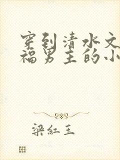 穿到清水文里造福男主的小说