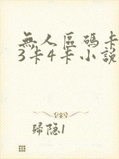 无人区码卡二卡3卡4卡小说