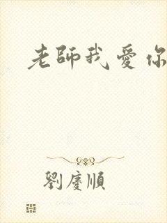 老师我爱你封面