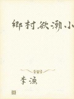 乡村欲潮小说封面