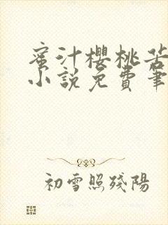 蜜汁樱桃苦咖啡小说免费笔趣阁