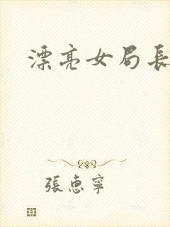 漂亮女局长封面