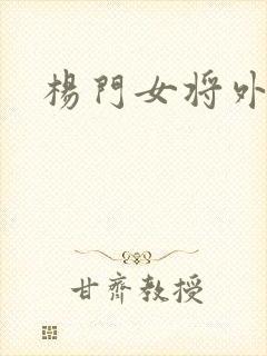 杨门女将外传