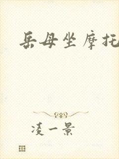 岳母坐摩托