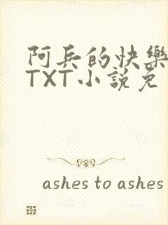 阿兵的快乐生活TXT小说免费阅读全章