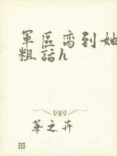 军区脔到她哭h粗话h封面