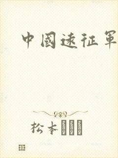 中国远征军小说