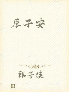 辰子安封面
