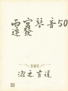 雨宫琴音500连发
