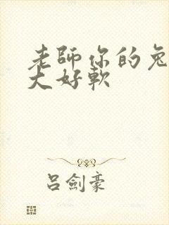 老师你的兔子好大好软