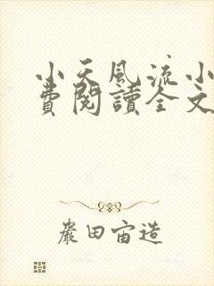 小天风流小说免费阅读全文最新章节封面