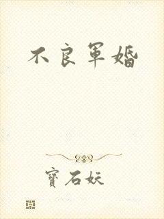 不良军婚封面
