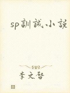 sp训诫小说