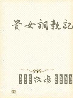 贵女调教记