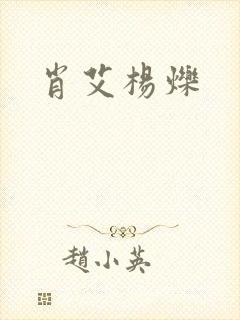 肖艾杨烁