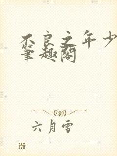 不良之年少轻狂笔趣阁