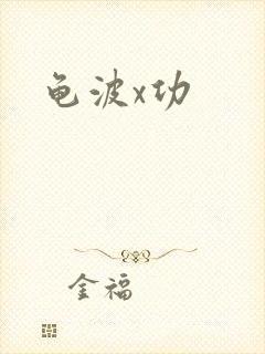 龟波x功