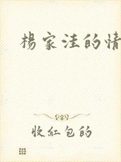 杨家洼的情事封面