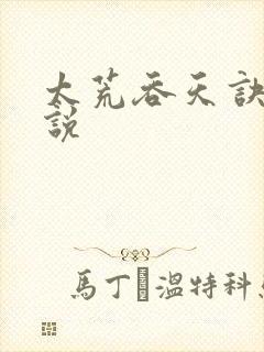 太荒吞天诀 小说