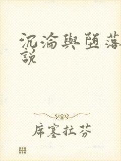 沉沦与堕落的小说