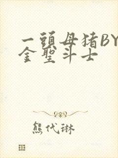 一头母猪BY黄金圣斗士