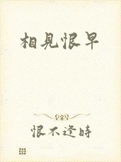相见恨早