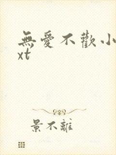 无爱不欢小说txt