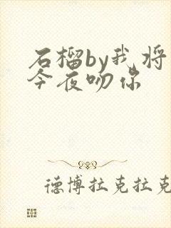 石榴by我将在今夜吻你