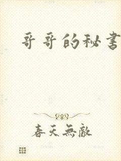 哥哥的秘书