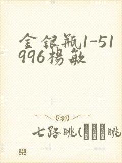 金银瓶1-51996杨敏