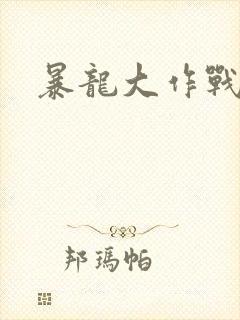 暴龙大作战封面