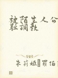 被陌生人公开羞耻调教封面