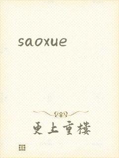 saoxue封面