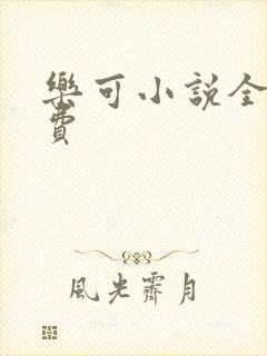 乐可小说全文免费封面