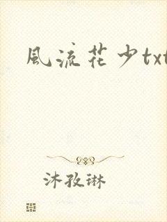 风流花少txt
