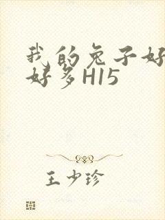 我的兔子好软水好多H15封面
