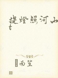 提灯照河山txt