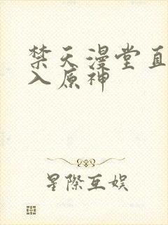 禁天漫堂直接进入原神