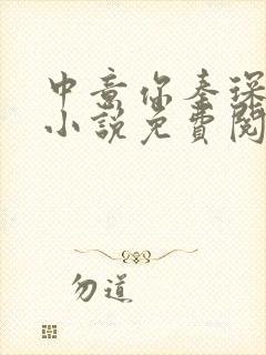 中意你秦琛苏沫小说免费阅读