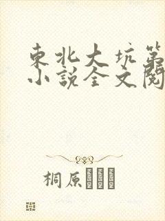 东北大坑第二部小说全文阅读