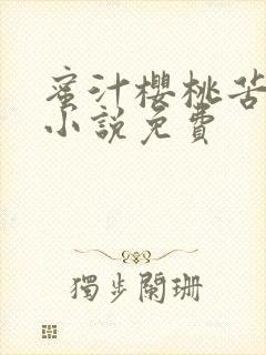 蜜汁樱桃苦咖啡小说免费