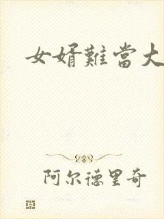 女婿难当大结局