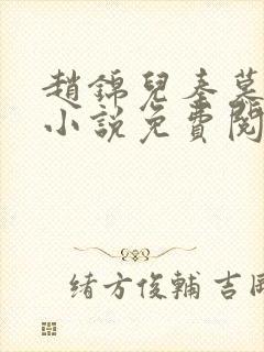 赵锦儿秦慕修的小说免费阅读全文