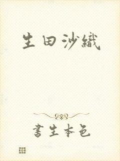 生田沙织封面