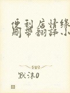 便利店情缘未增删带翻译小说