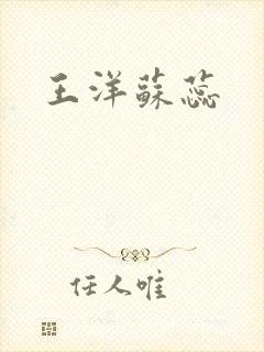 王洋苏蕊