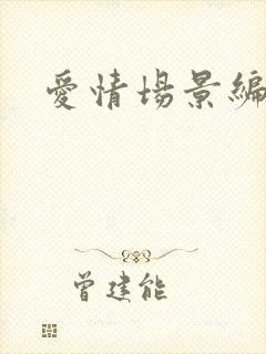 爱情场景编号封面
