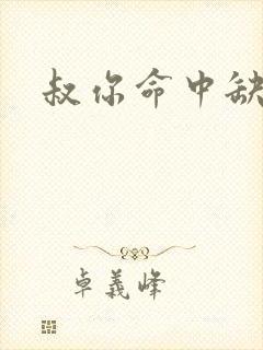 叔你命中缺我